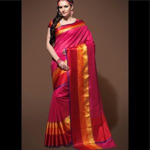 Soft tusar silk saree .Never worn
